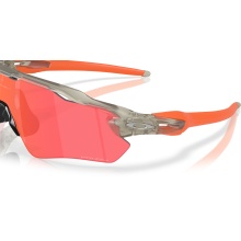 Oakley Sonnenbrille Radar EV Path (Glasfarbe: Prizm trail torch) grau matt - 1 Brille mit Hartschalenetui